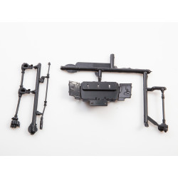 1:43 AVD Models 1465 - УРАЛ-375Д Бортовой грузовик с тентом, сборная модель / URAL-375D flatbed truck, model kit