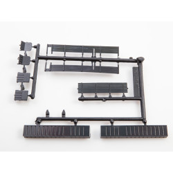 1:43 AVD Models 1465 - УРАЛ-375Д Бортовой грузовик с тентом, сборная модель / URAL-375D flatbed truck, model kit