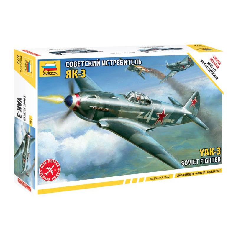 1:72 Zvezda 7301 Soviet Fighter YAK-3 / Jak-3
