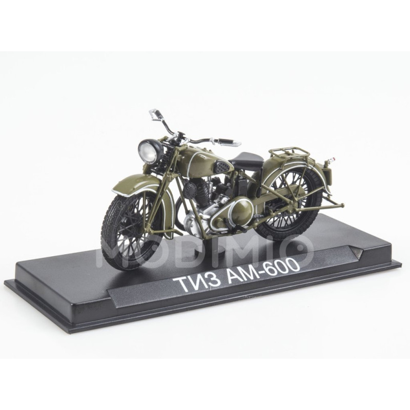 1:24 ТИЗ АМ-600 мотоцикл с журналом №74, Modimio Collections