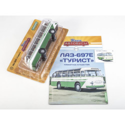 1:43 LAZ-697E “Turist” autobuss ar žurnālu №75, Modimio Collections