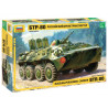 1:35 Zvezda 3558 - BTR-80 Krievijas bruņutransportieris