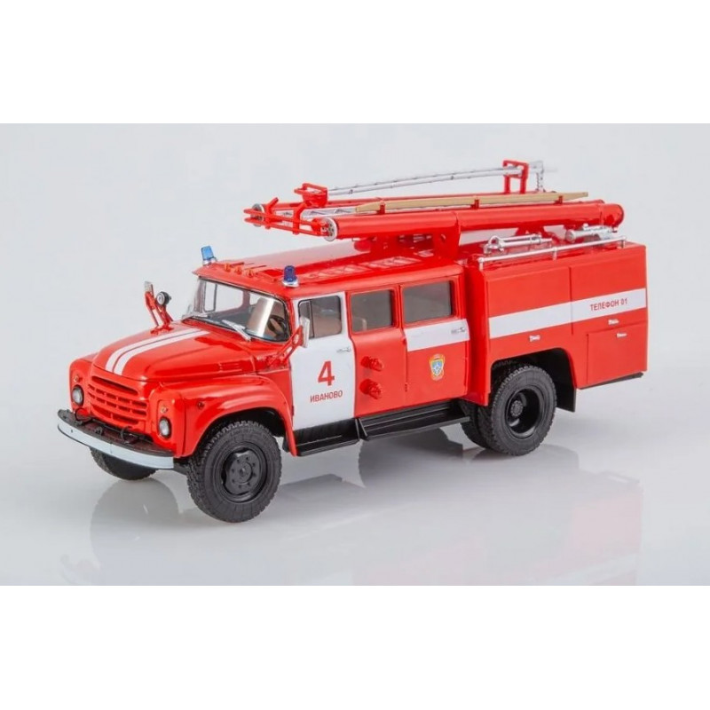 1:43 Auto History AIS104004 - ZIL-130 Ugunsdzēsēju automašīna ANR-127B