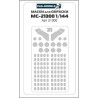 1:144 PAS-Decals - Маски для окраски дисков колёс, окон, кабины МС-21