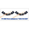 1:144 PAS-Decals - Декаль остекление кабины пилотов Туполев Ту-204/-214/-334