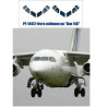 1:144 PAS-Decals - Декаль остекление кабины пилотов British Aerospace BAe146