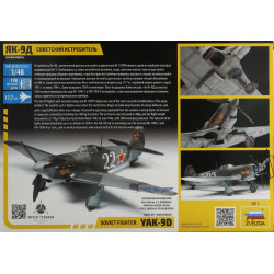1:48 Zvezda 4815 - Soviet fighter Yakovlev YAK-9D / JAK-9D