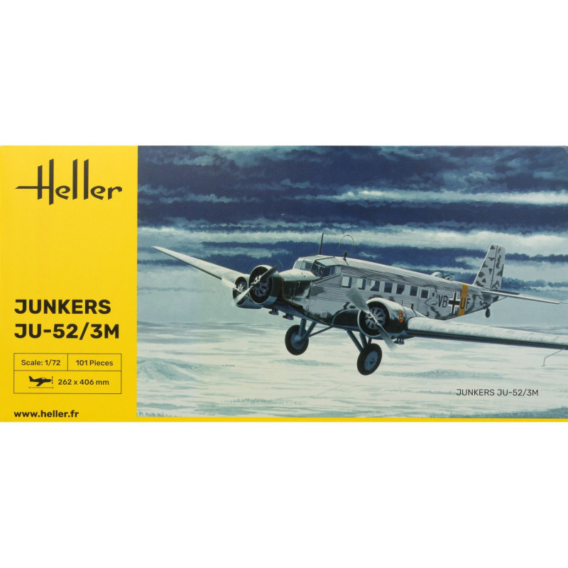 1:72 Heller 80380 - Junkers Ju-52/3m