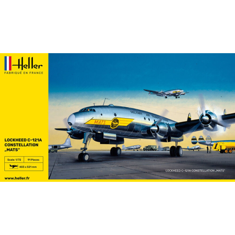 1:72 Heller 80382 - Lockheed C-121A Constellation 'Mats'