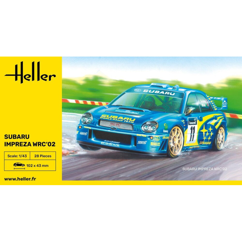 1:43 Heller 80199 - Subaru Impreza WRC'02