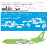 1:144 PAS-Decals - Boeing 737-300 Air New Zealand green, Decal