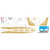 1:144 PAS-Decals - Boeing 737-700 ANA GOLD, Decal for Zvezda and Revell kits