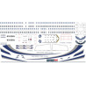 1:144 PAS-Decals - Boeing 737-800 EL-AL, Decal for Zvezda and Revell kits