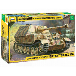 1:35 Zvezda 3659 Sd.Kfz.184 Elephant German Tank Destroyer