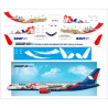 1:144 PAS-Decals - Boeing 757-200 Azur AIR The Land of Legends, Decal for Zvezda and Revell kits