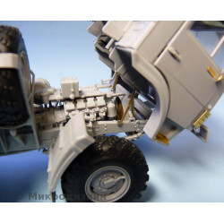 1:35 MicroDesign MD035218 - Photo Etched Detail Set for KamAZ-4310 (ICM 35001)