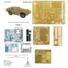 1:35 MicroDesign MD035286 - Photo Etched Detail Set for BRDM-1 (Trumpeter/Eastern Express)