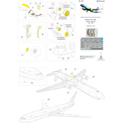 1:144 MicroDesign MD144231 - 3D Color Cocpit & Photo Etched Detail Set for Boeing 757-200 & 757-300