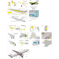 1:144 MicroDesign MD144210 - Photo Etched Detail Set for Airbus A319 / A320 / A321