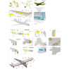 1:144 MicroDesign MD144210 - Photo Etched Detail Set for Airbus A319 / A320 / A321