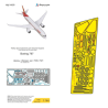 1:144 MicroDesign MD144233 - Photo Etched Detail Set for Boeing 787-8 Dreamliner  (Zvezda 7008, 7021)
