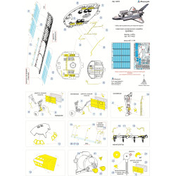 1:144 MicroDesign MD144222 - Photo Etched Detail Set for Buran (ARK Models)