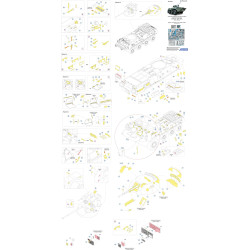 1:35 MicroDesign MD035518 - Photo Etched Detail Set for BTR-80 / BTR-80A (Trumpeter 01594, 05495)
