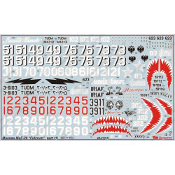 1:48 Begemot Decals 48-014 - Микоян МиГ-29СМТ
