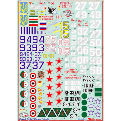 1:48 Begemot Decals 48-019 - Сухой Су-24