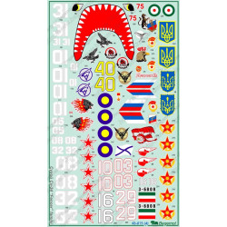 1:48 Begemot Decals 48-019 - Сухой Су-24