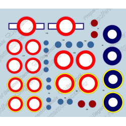 1:48 Begemot Decals 48-046 - Bell P-63 Kingcobra