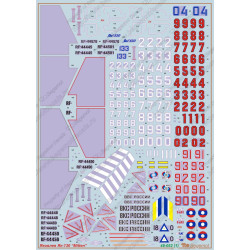 1:48 Begemot Decals 48-052 - Яковлев Як-130