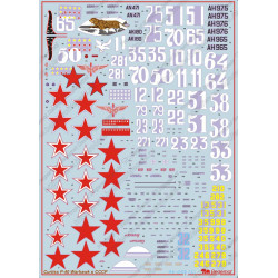 1:48 Begemot Decals 48-053 - Curtiss P-40 в СССР