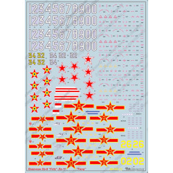 1:48 Begemot Decals 48-055 - Лавочкин Ла-9 / Ла-11