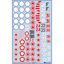 1:48 Begemot Decals 48-055 - Лавочкин Ла-9 / Ла-11