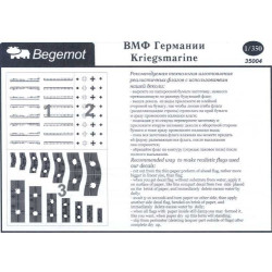 1:350 Begemot Decals 350-004 - Kriegsmarine