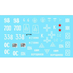 1:35 Colibri Decals 35004 - Т-26 / Т-26 Soviet tank. Part 1