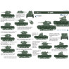 1:35 Colibri Decals 35004 - Т-26 / Т-26 Soviet tank. Part 1