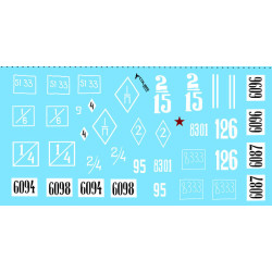 1:35 Colibri Decals 35005 - Т-26 / Т-26 Soviet tank, Part 2