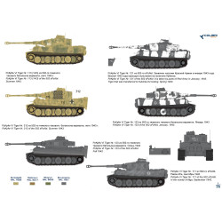 1:35 Colibri Decals 35011 - Pz.Kpfw. VI Tiger I, Part 1. 501, 502, 505, sPzAbt