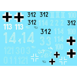 1:35 Colibri Decals 35011 - Pz.Kpfw. VI Tiger I, Part 1. 501, 502, 505, sPzAbt