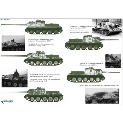 1:35 Colibri Decals 35022 - Су-85М / Su-85M and Su-100, Part 2