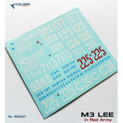 1:35 Colibri Decals 35027 - M3 Lee in the Red Army. Part 1