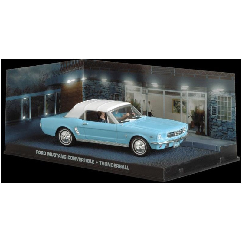 1:43 James Bond Car Collection Ford Mustang convertible (Thunderball)