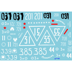 1:35 Colibri Decals 35060 - ИСУ-122 / ISU-122 Soviet SPG. Part 1