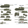 1:35 Colibri Decals 35068 - ИСУ-152 / ISU-152 self-propelled guns, Part 2