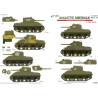 1:35 Colibri Decals 35075 - M4A2 (75) Sherman - in Red Army. Part 3