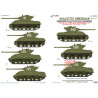 1:35 Colibri Decals 35080 - M4A2 (76) Sherman & HVSS - in Red Army. Part 5