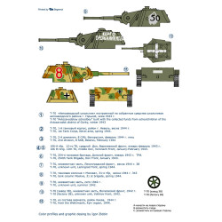 1:35 Colibri Decals 35081 - Т-70 / Т-70 Soviet tank WW II. Part 1