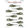 1:35 Colibri Decals 35082 - Т-70 / Т-70 Soviet tank WW II. Part 2